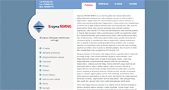 Desktop Screenshot of enigma-knjigovodstvo.com
